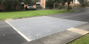 King William Road, Unley - permeable paving retrofit