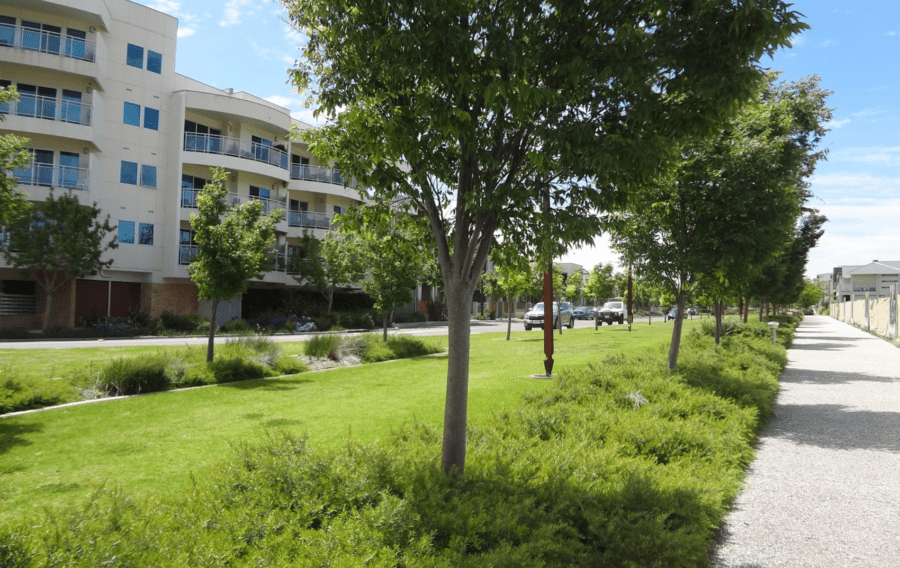 City View Boulevard, Lightsview - stormwater harvesting and re-use