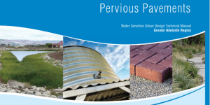 WSUD Technical Manual for the Greater Adelaide Region - Pervious pavements - Source: Government of SA